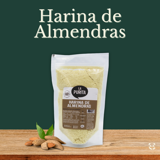 Harina de Almendras | Nutrición sin gluten para tus recetas saludables La Purita
