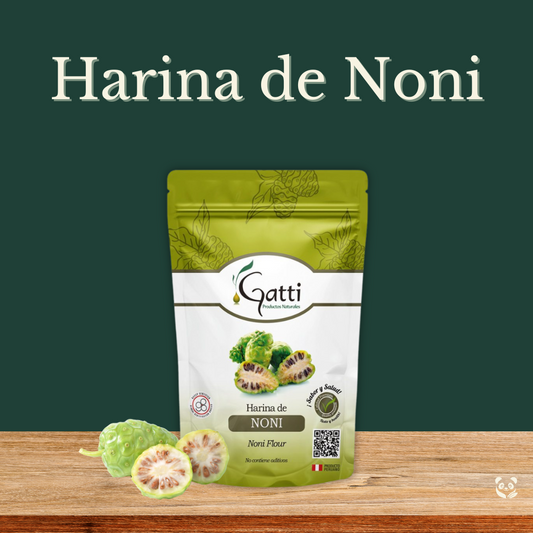 Harina de Noni | Inmunidad y energía natural desde el primer día Gatti