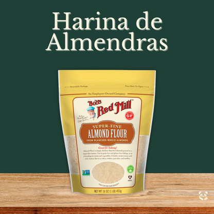 Harina de Almendras orgánica americana | Nutrición sin gluten para tus recetas saludables Bob's Red Mill