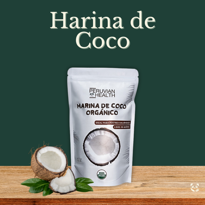 Harina de Coco orgánico | Alternativa saludable sin gluten Peruvian Health