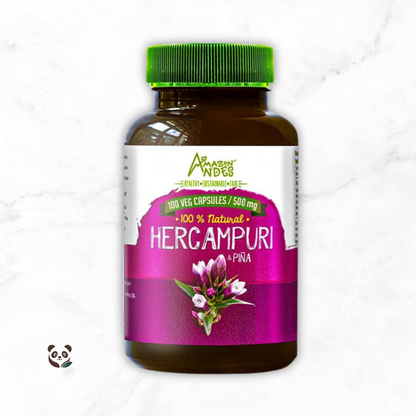 Hercampuri con Piña | Cápsulas digestivas y depurativas naturales Amazon Andes