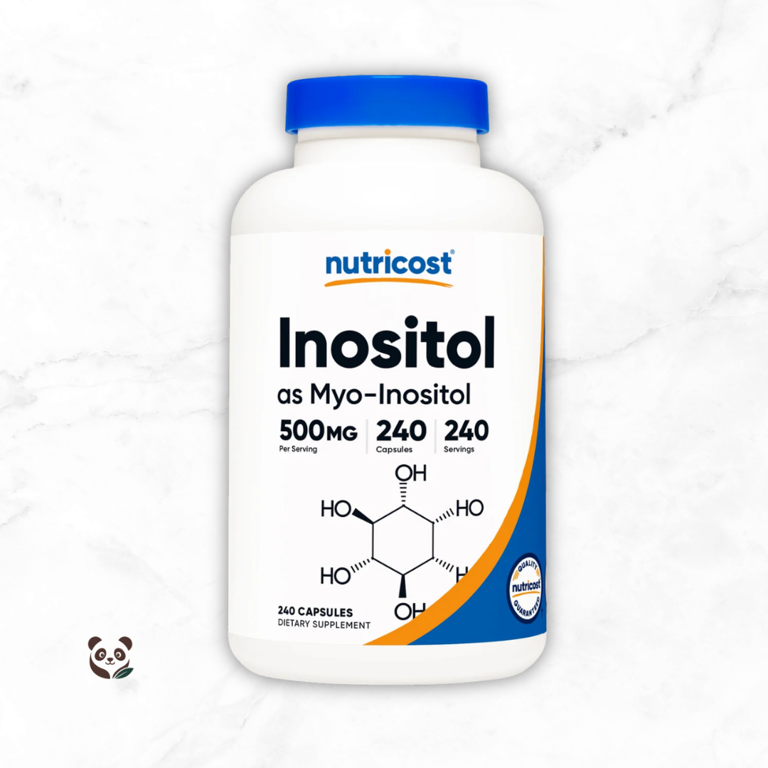Inositol 500mg (Myo-Inositol) | Equilibrio hormonal y salud reproductiva Nutricost
