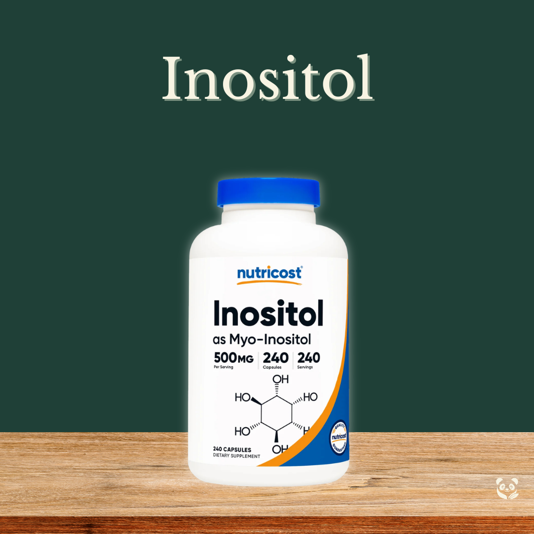 Inositol 500mg (Myo-Inositol) | Equilibrio hormonal y salud reproductiva Nutricost