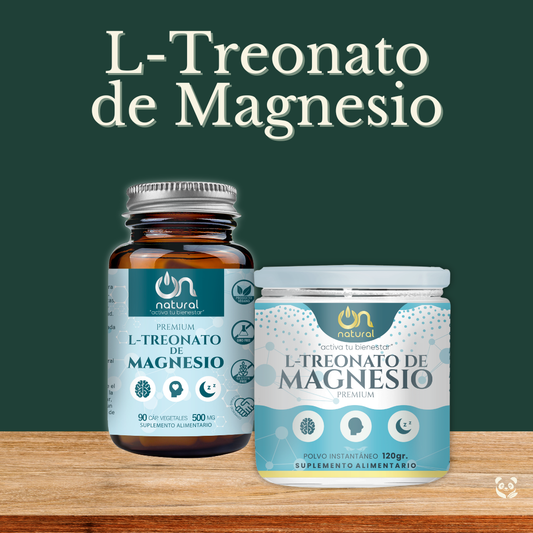 L-Treonato de Magnesio 100% | Apoyo cognitivo natural desde dentro ON NATURAL