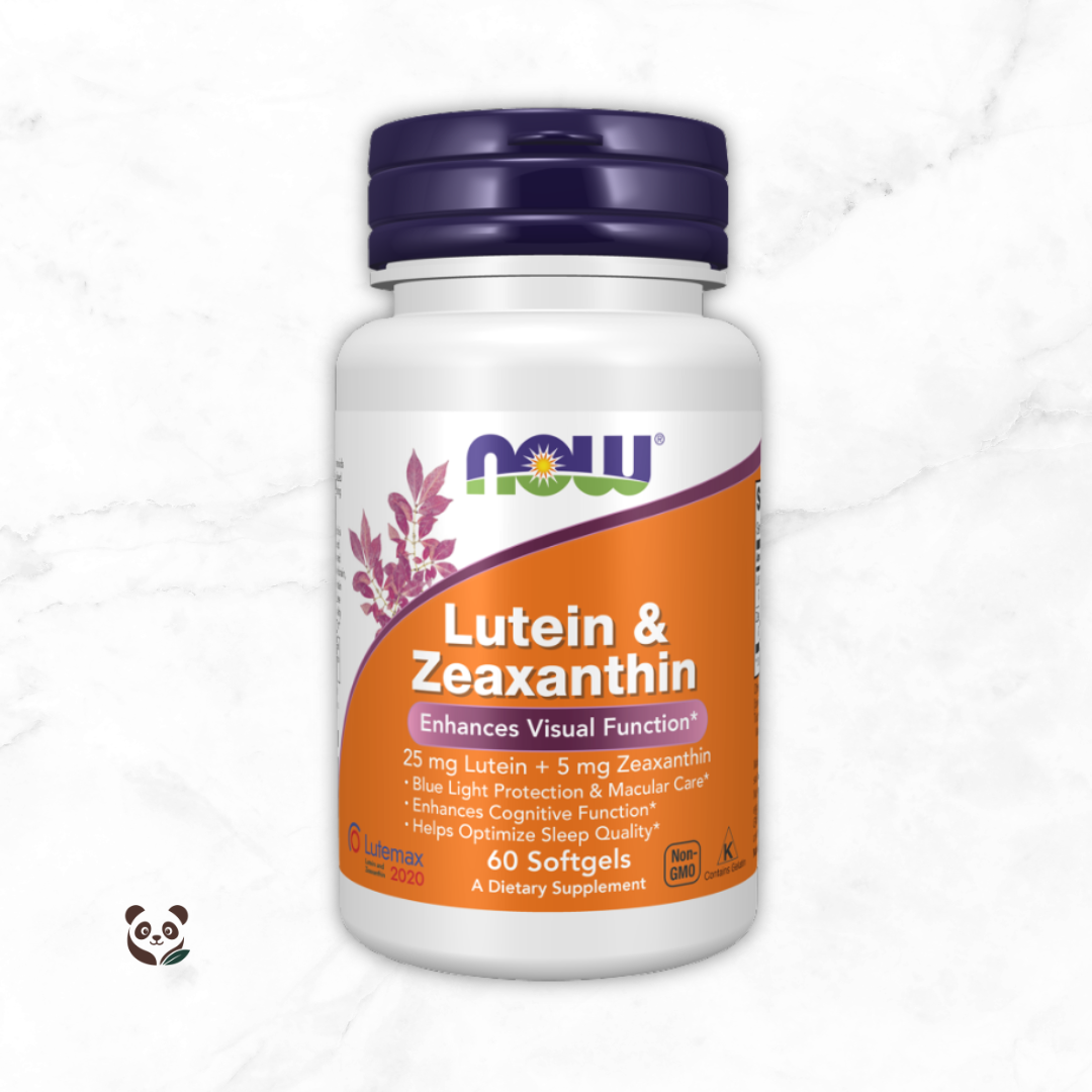 Luteína & Zeaxantina | Salud Visual y Protección Ocular Now Foods