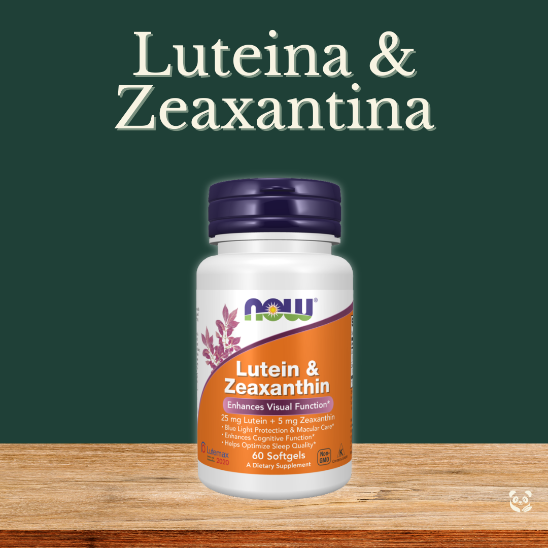 Luteína & Zeaxantina | Salud Visual y Protección Ocular Now Foods