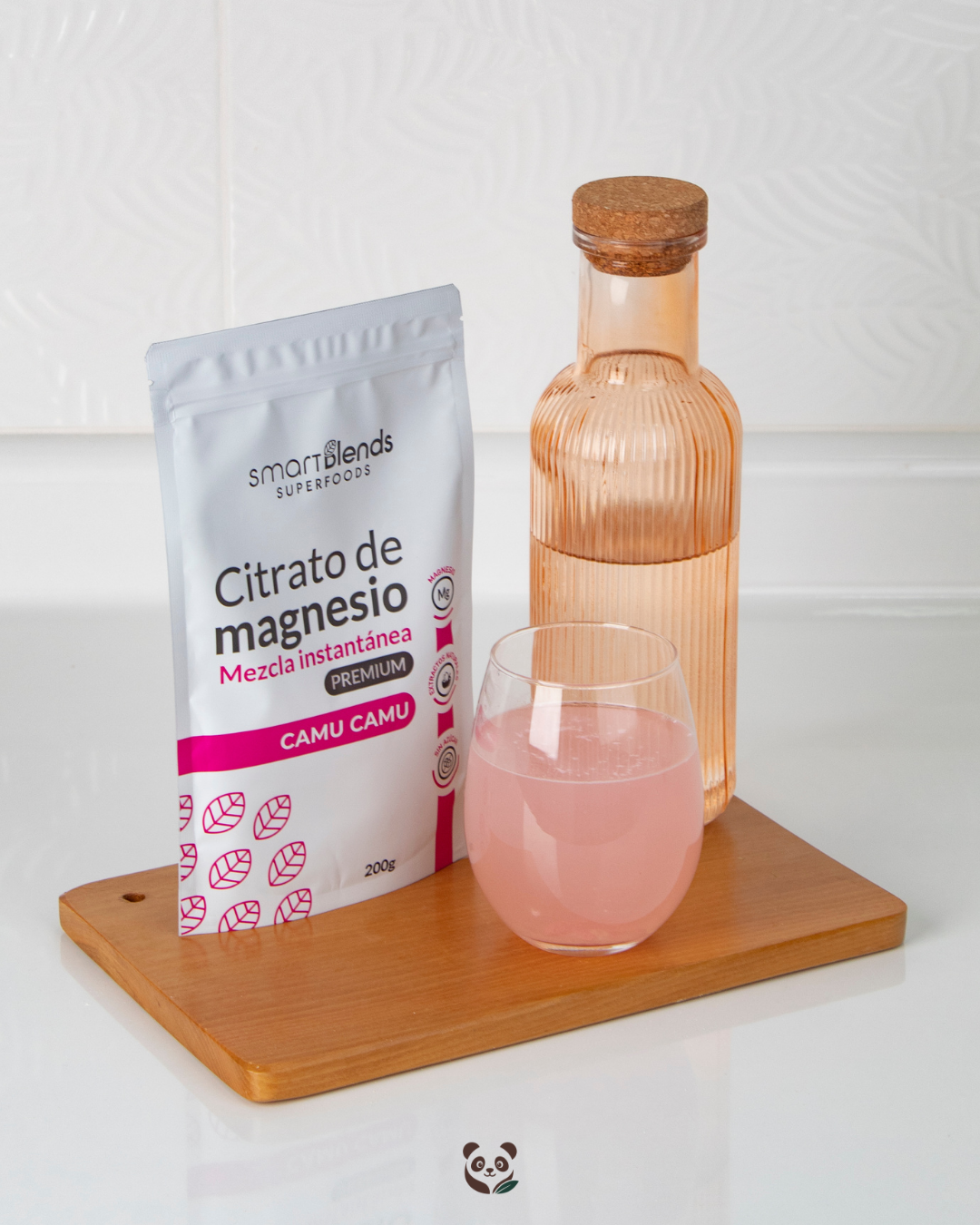Citrato de Magnesio Premium con Camu Camu | Magnesio con vitamina C de alta absorción Smartblends