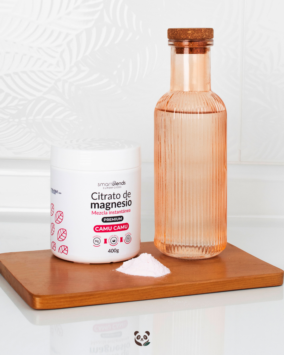 Citrato de Magnesio Premium con Camu Camu | Magnesio con vitamina C de alta absorción Smartblends