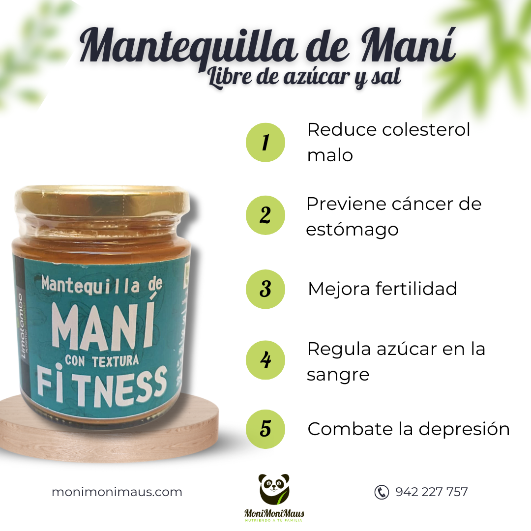 Mantequilla de Maní Limatambo