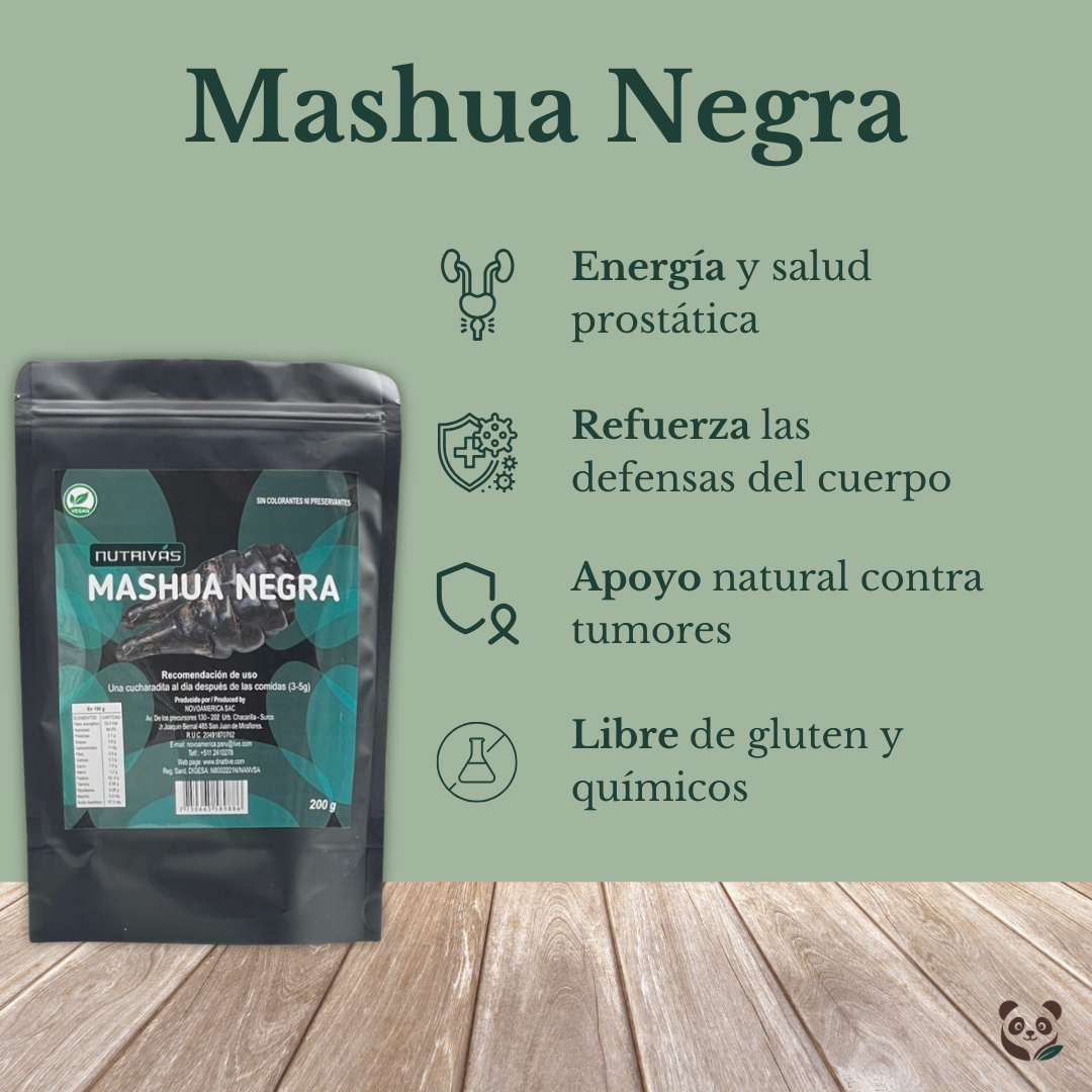 Harina de Mashua Negra | Protección natural y bienestar hormonal Nutrivás