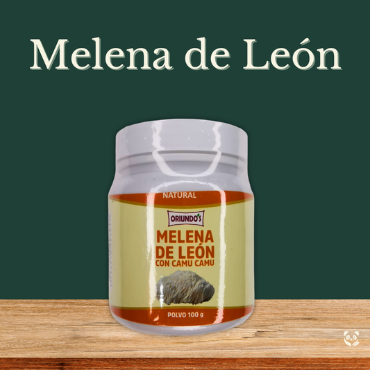 Melena de León con Vitamina C | Memoria, enfoque y flora intestinal Oriundo's