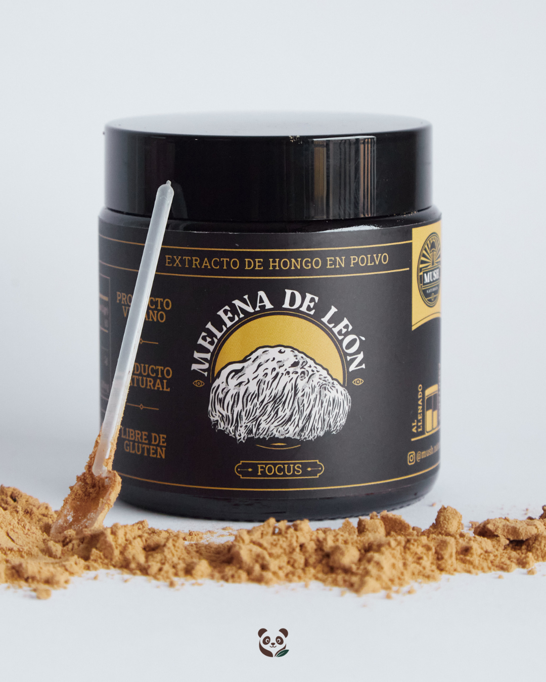 Melena de León | Extracto dual estandarizado para mejor enfoque y concentración Mush Naturals