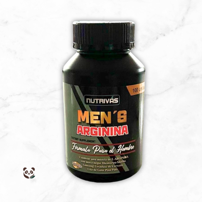 Men’s Arginina | Vitalidad masculina, energía y potencia natural Nutrivás