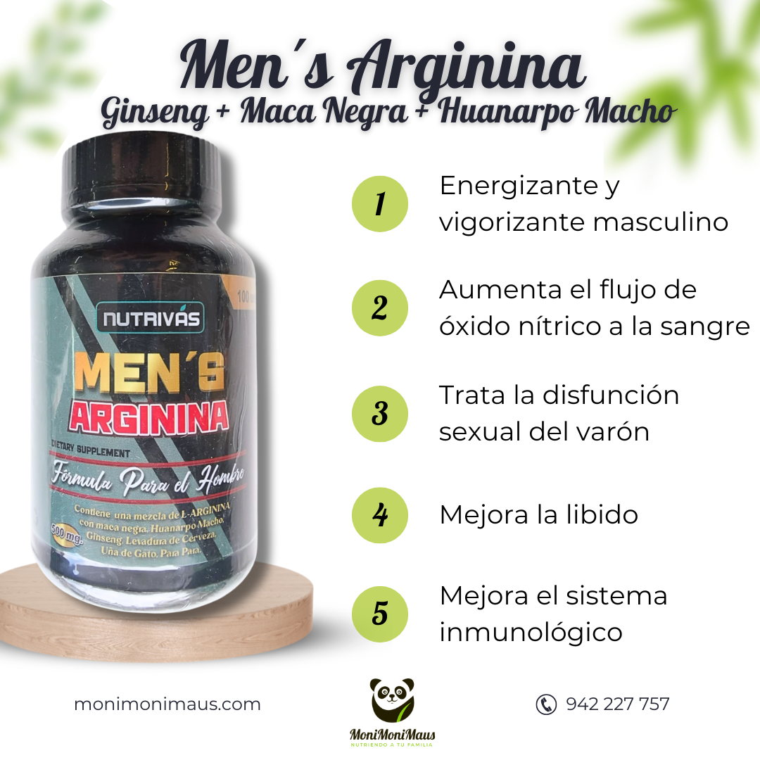 Men´s Arginina Energy Green