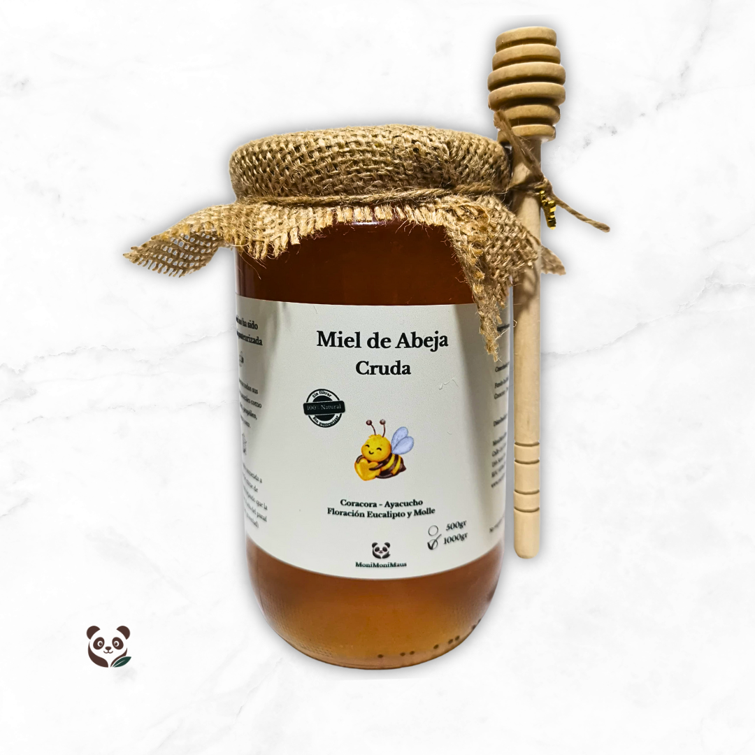 Miel de Abeja Cruda | Sin filtrar ni pasteurizar | Cora-Cora, Ayacucho Cora-Cora