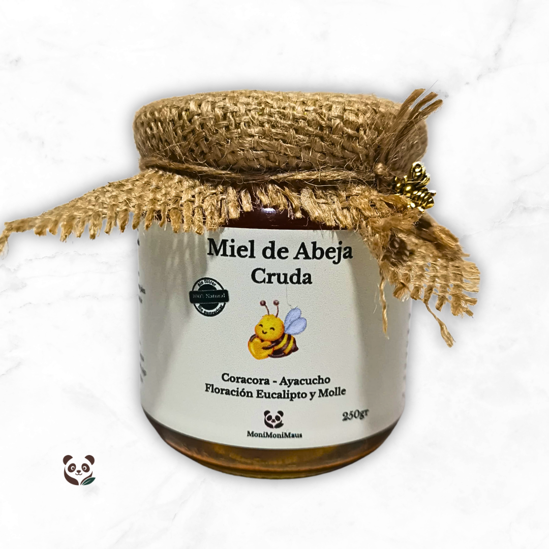 Miel de Abeja Cruda | Sin filtrar ni pasteurizar | Cora-Cora, Ayacucho Cora-Cora