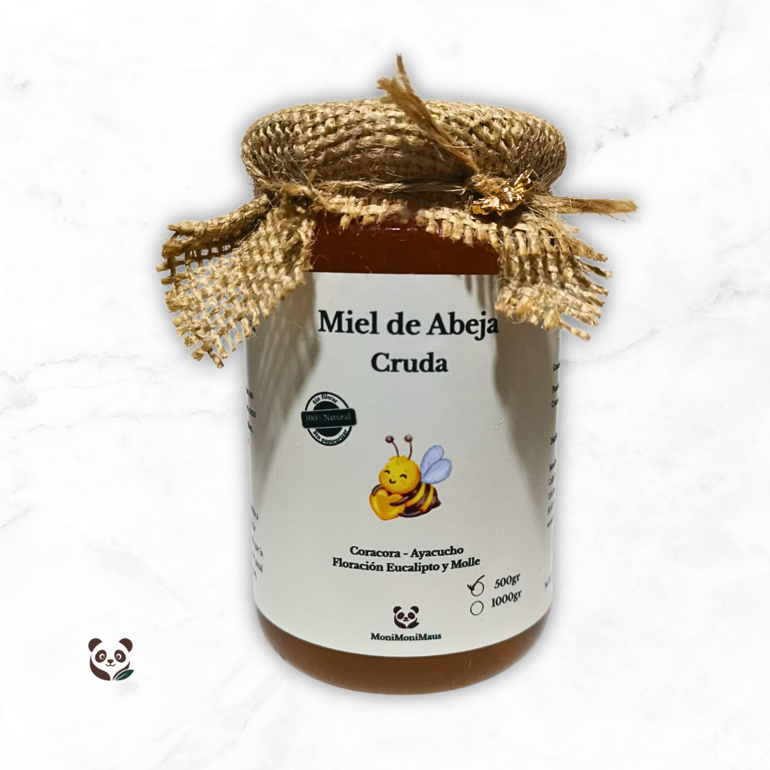 Miel de Abeja Cruda | Sin filtrar ni pasteurizar | Cora-Cora, Ayacucho Cora-Cora
