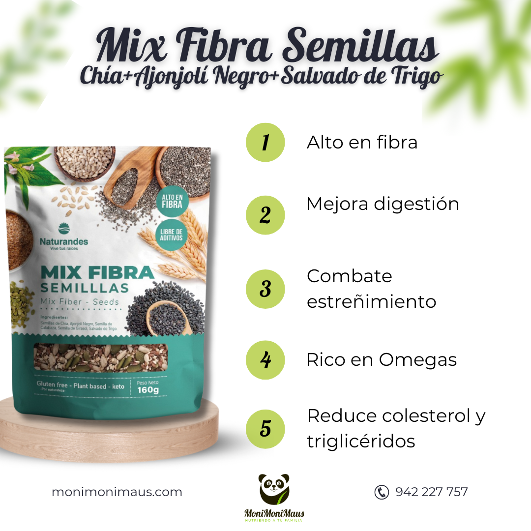 Mix Fibra Semillas Naturandes