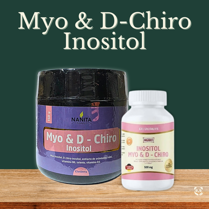 Myo & D-Chiro Inositol | Equilibrio hormonal y salud reproductiva Nanita Foods