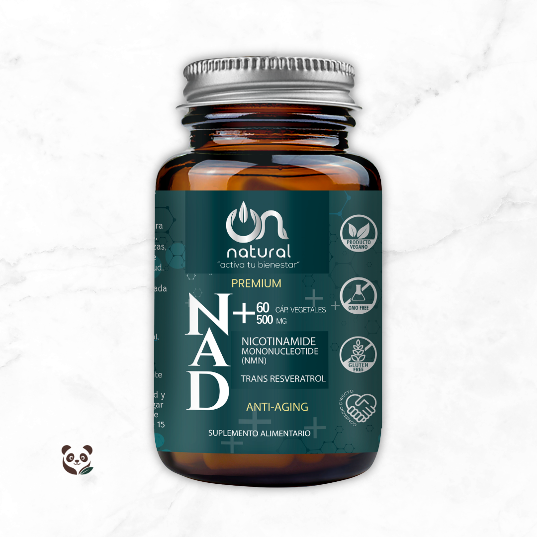 NAD+  | NMN con Transresveratrol | Protección antioxidante celular ON NATURAL
