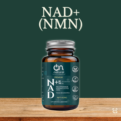 NAD+  | NMN con Transresveratrol | Protección antioxidante celular ON NATURAL