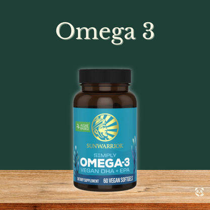 Omega 3 Vegano | Aceite de Algas con DHA + EPA Sunwarrior
