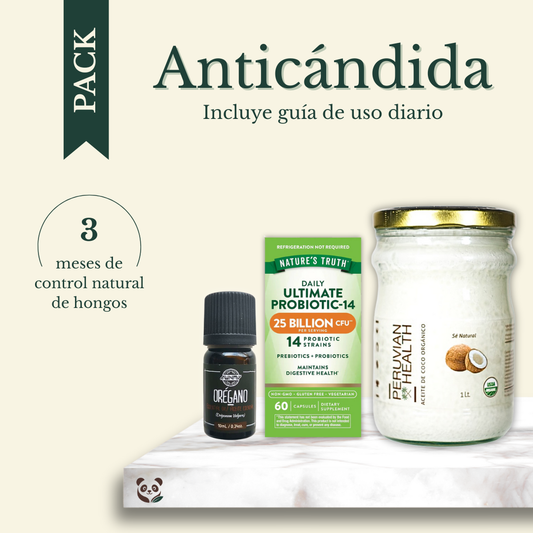 Pack Anticándida | 3 meses de control natural de hongos MoniMoniMaus