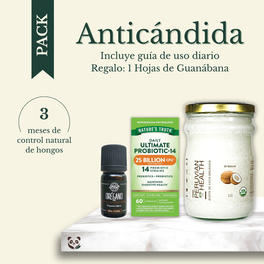 Pack Anticándida | 3 meses de control natural de hongos MoniMoniMaus