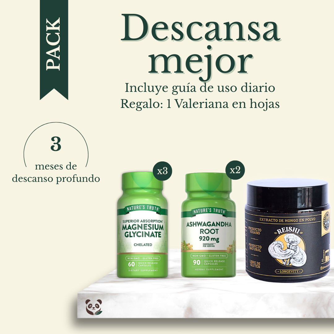 Pack Descansa Mejor | 3 meses de sueño natural y reparador MoniMoniMaus