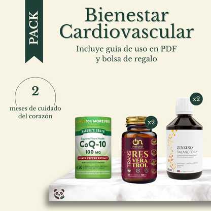 Pack Bienestar Cardiovascular | 2 meses de cuidado natural para tu corazón MoniMoniMaus