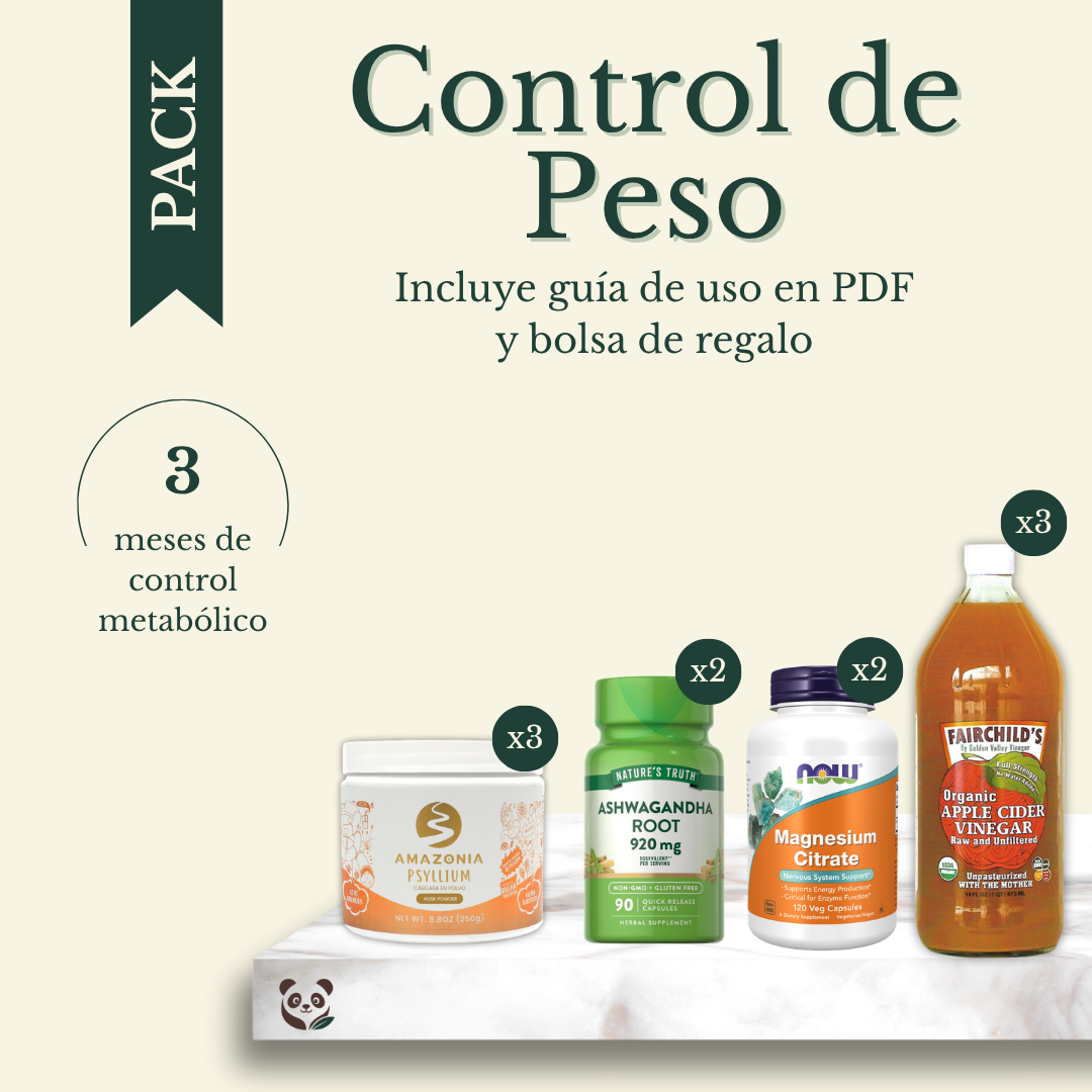 Pack Control de Peso | 3 meses de energía y control metabólico MoniMoniMaus
