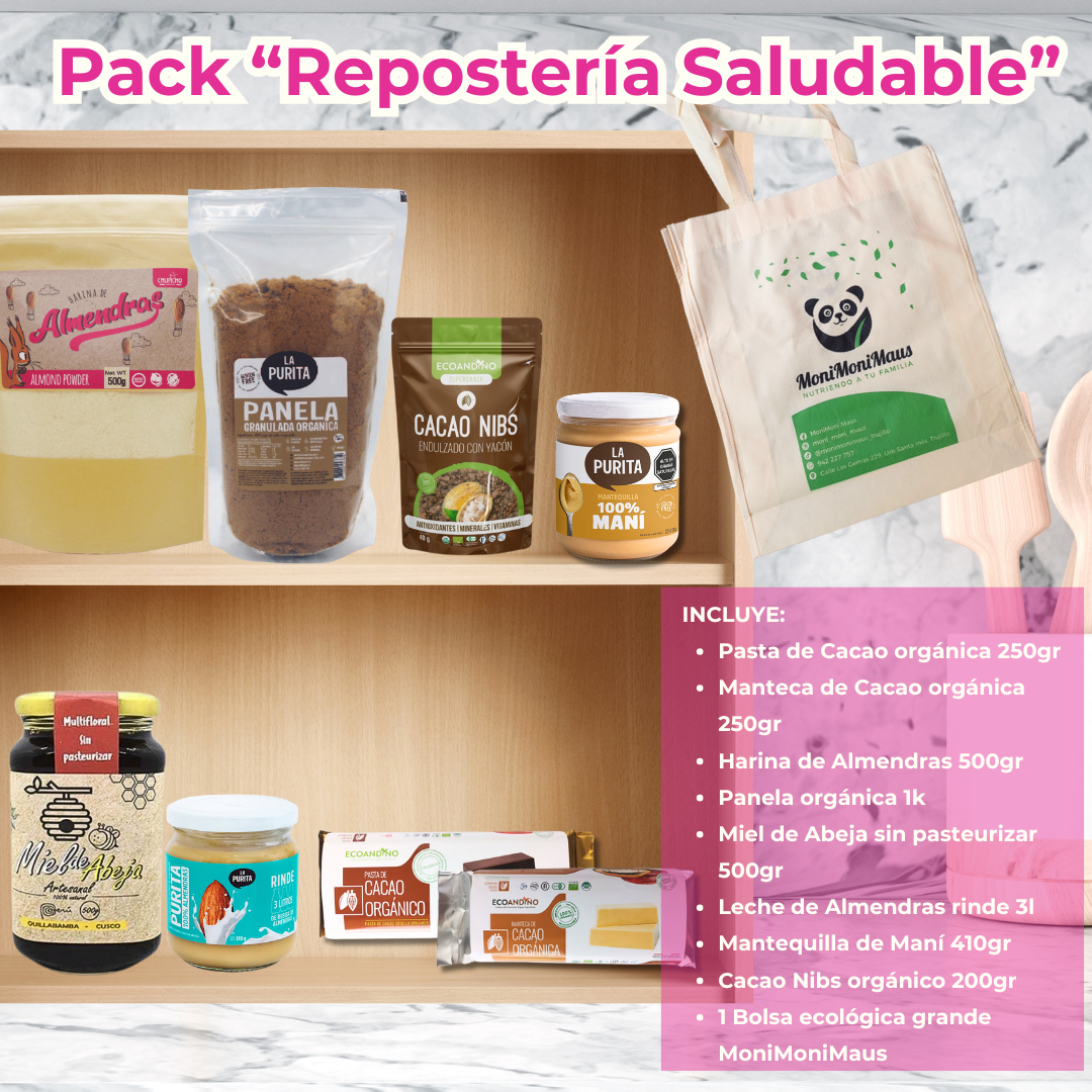 Pack "Repostería Saludable" MoniMoniMaus