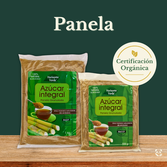 Panela Orgánica de Lamas | Endulzante natural artesanal con certificación Horizonte Verde