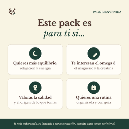 Pack Bienvenida | 1 mes de equilibrio, relajación y energía MoniMoniMaus