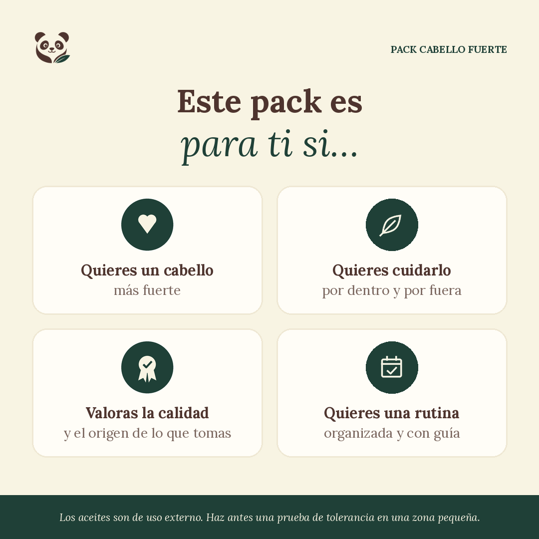 Pack Cabello Fuerte | 3 meses de fortalecimiento capilar MoniMoniMaus