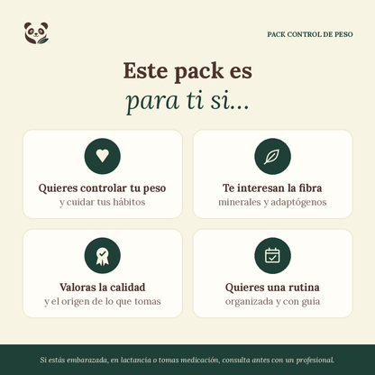 Pack Control de Peso | 3 meses de energía y control metabólico MoniMoniMaus