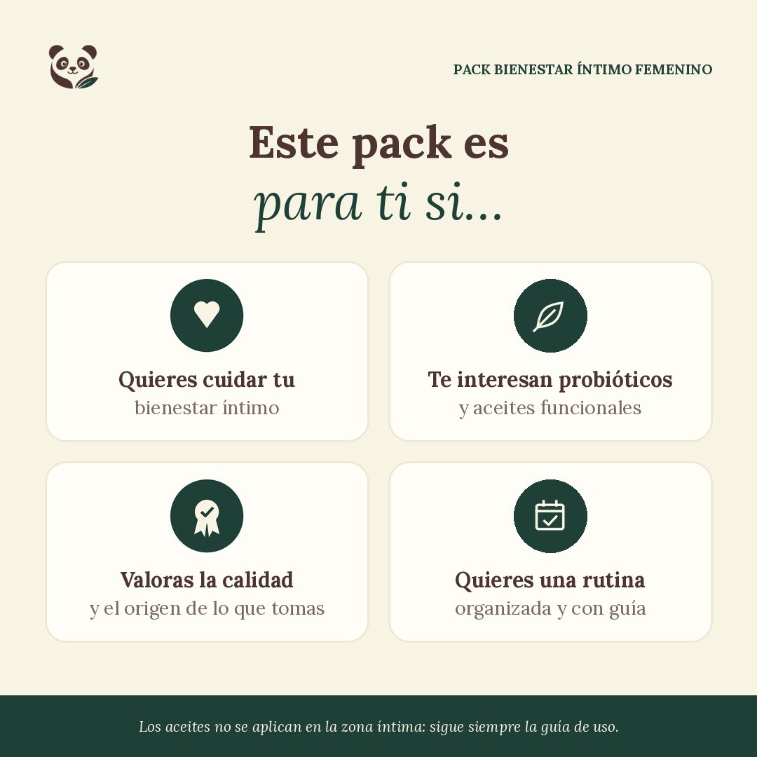 Pack Bienestar Íntimo Femenino | 3 meses de equilibrio natural de tu flora íntima MoniMoniMaus