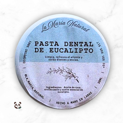 Pasta Dental sin flúor | Cuidado bucal sin químicos y con aceites esenciales La Maria Natural