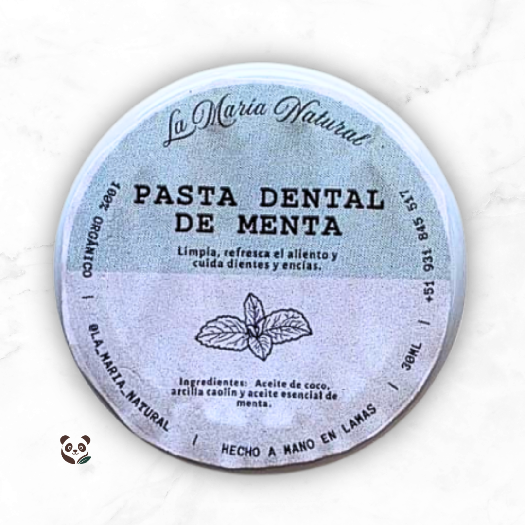 Pasta Dental sin flúor | Cuidado bucal sin químicos y con aceites esenciales La Maria Natural