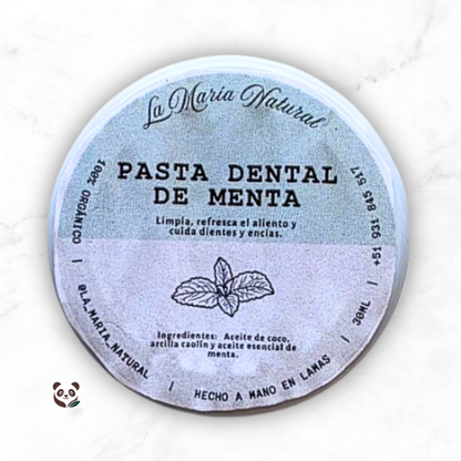 Pasta Dental sin flúor | Cuidado bucal sin químicos y con aceites esenciales La Maria Natural