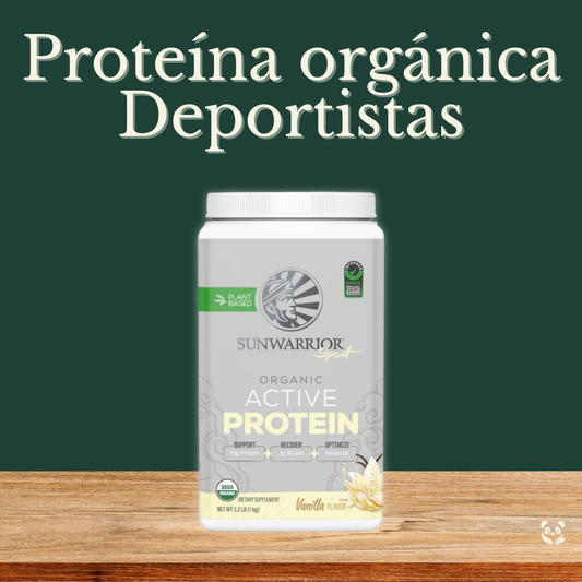 Active Protein Vainilla | Proteína vegana orgánica para deportistas Sunwarrior