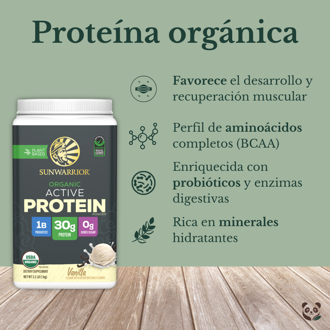 Proteína Vegetal Orgánica para deportistas | Certificado por INFORMED CHOICE Sunwarrior
