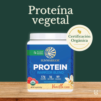 Sunwarrior Warrior Blend Vainilla | Proteína Vegetal Orgánica Sunwarrior