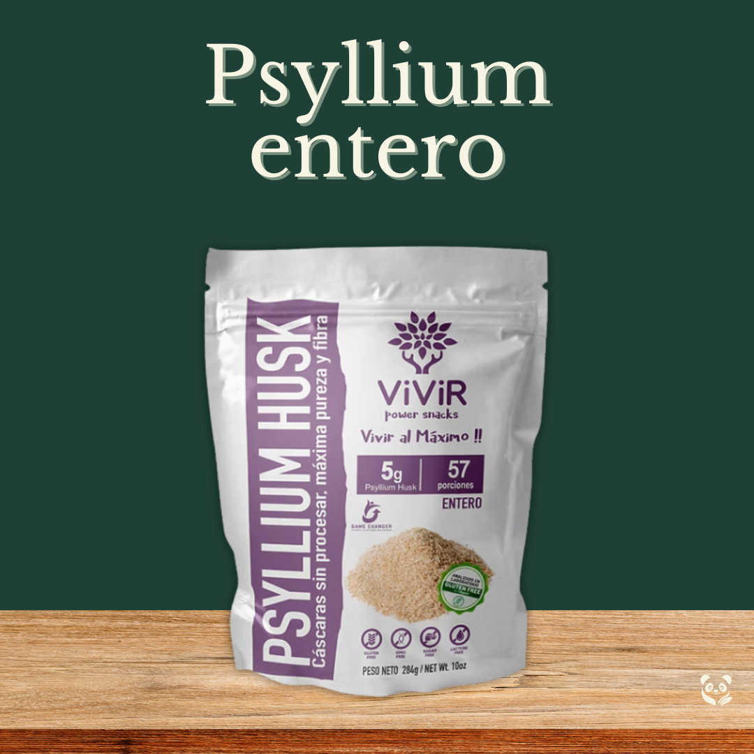 Psyllium Entero | Fibra vegetal para combatir el estreñimiento Vivir Power