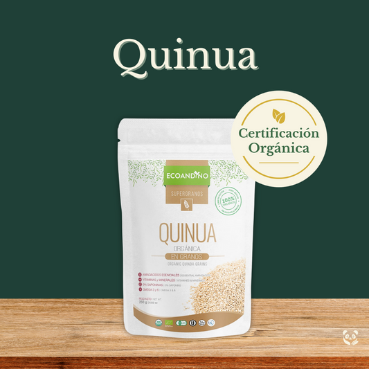 Quinua en Granos Orgánica | Nutrición completa y versátil Ecoandino