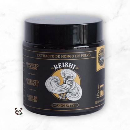 Reishi (Ganoderma Lucidum) | Extracto dual estandarizado para mayor calma y respuesta inmune Mush Naturals