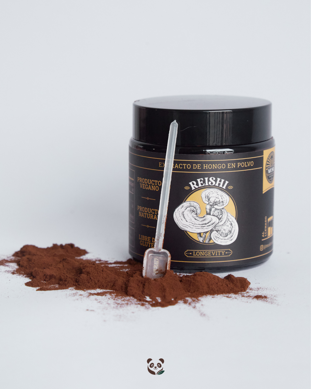 Reishi (Ganoderma Lucidum) | Extracto dual estandarizado para mayor calma y respuesta inmune Mush Naturals