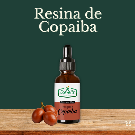 Resina de Copaiba Pura | Antiinflamatorio natural y regenerador | Uso interno y externo EcoValle