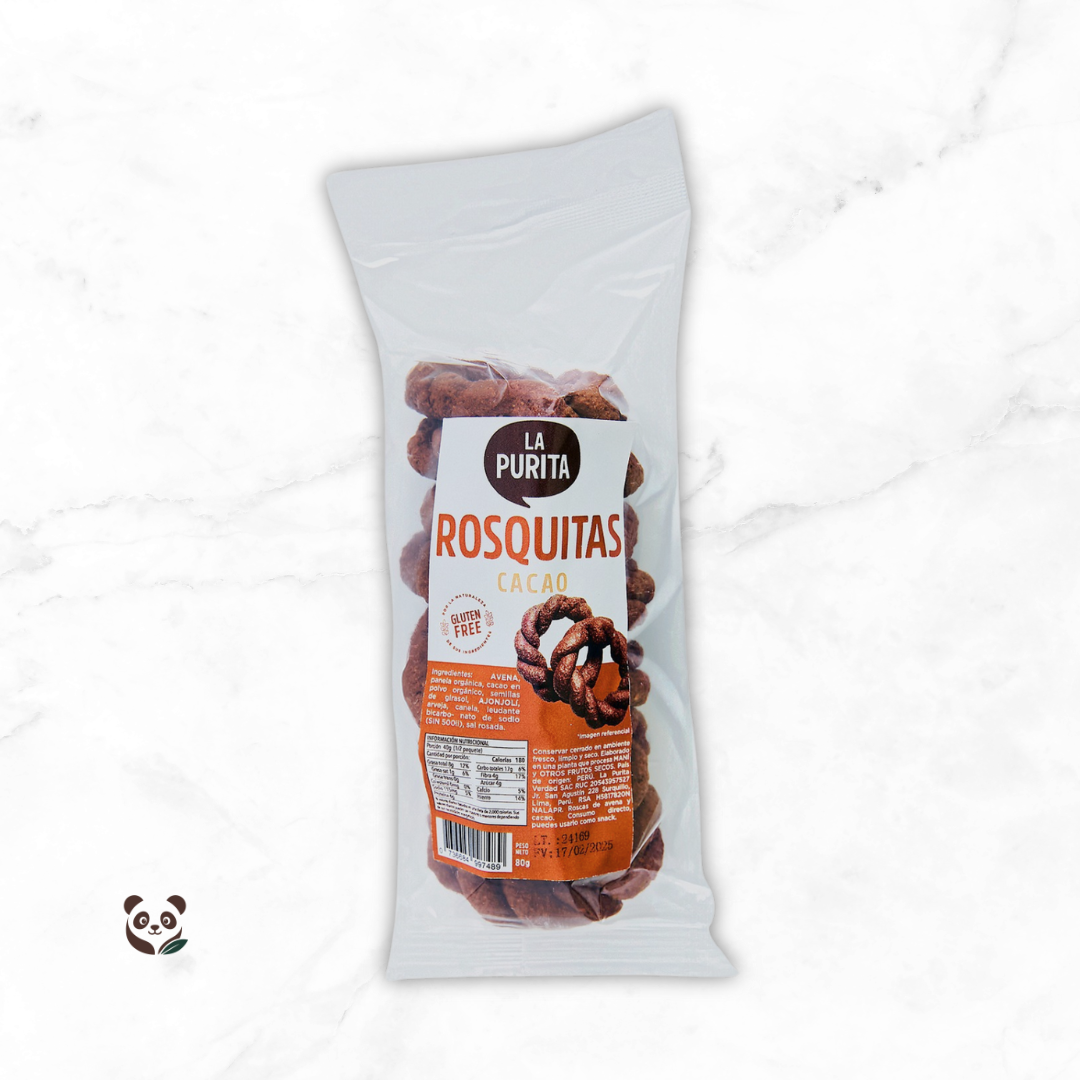 Rosquitas de Avena | Sin gluten, endulzadas con panela La Purita