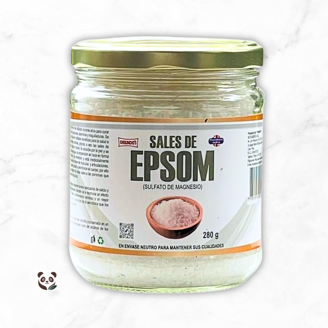 Sal de Epsom | Limpieza hepática y relajación profunda Oriundo's